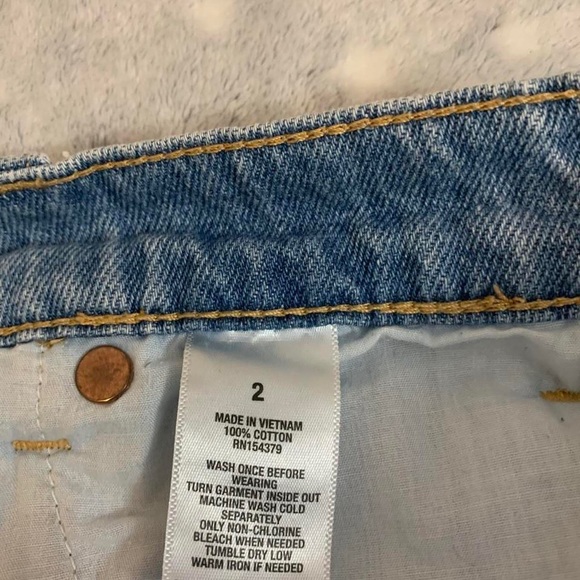 Aéropostale high rise button up mom shorts - Picture 4 of 4